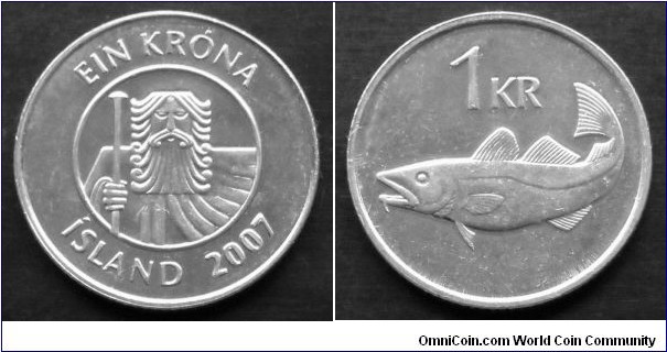 Iceland 1 króna.
2007 (II)
