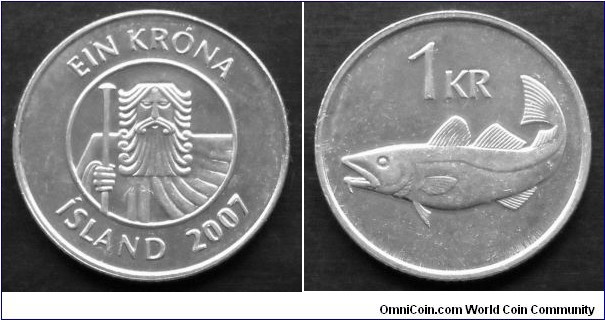 Iceland 1 króna.
2007 (II)