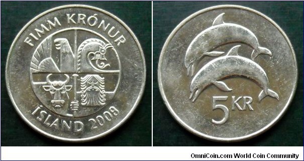 Iceland 5 krónur.
2008