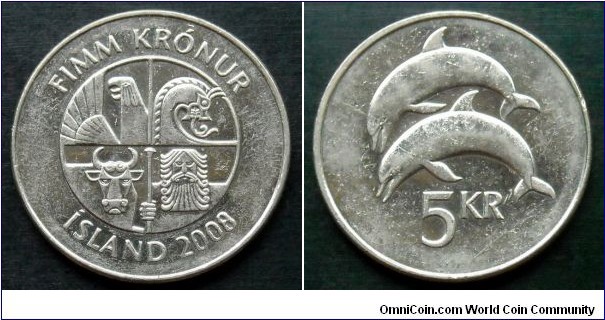 Iceland 5 krónur.
2008 (II)