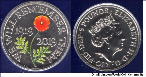 £5 Remembrance Day