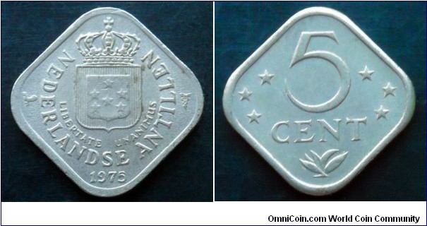 Netherlands Antilles.
5 cent. 1975 (II)