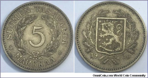 5 Markkaa