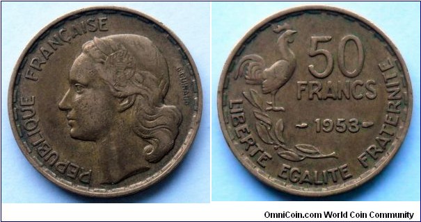 France 50 francs.
1953 (II)