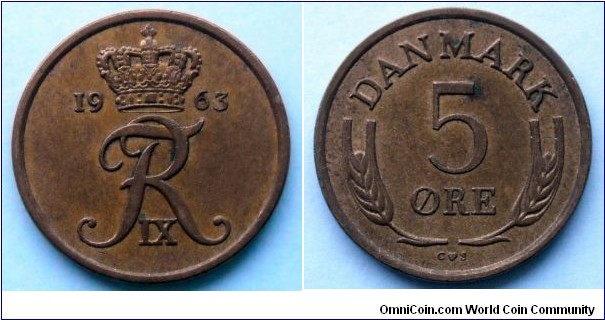 Denmark 5 ore.
1963 (II)