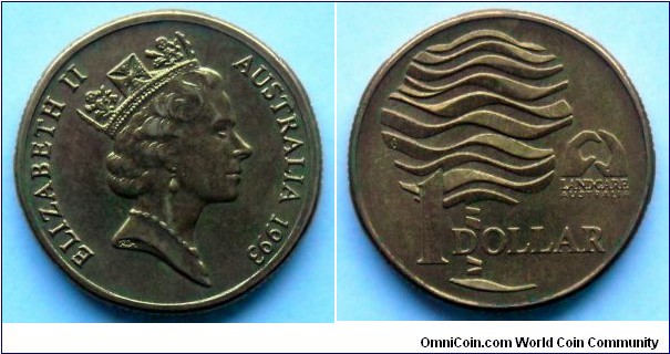 Australia 1 dollar.
1993, Landcare Australia