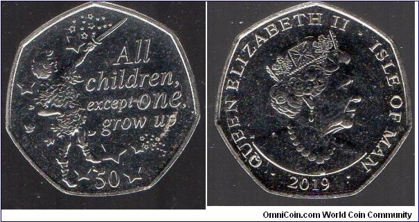 50p Peter Pan