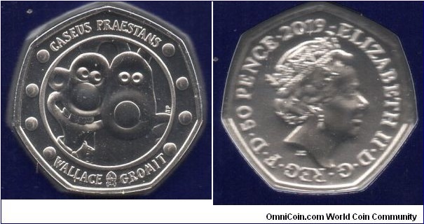 50p Wallace & Grommit