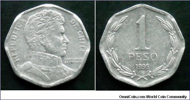 Chile 1 peso.
1995
