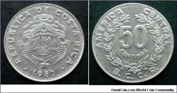 Costa Rica 50 centimos.
1983