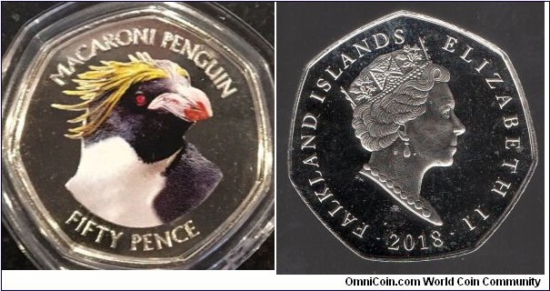 50p Macaroni Penguin