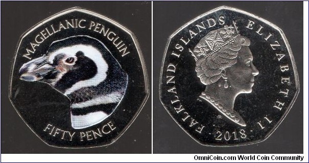 50p Magellanic Penguin