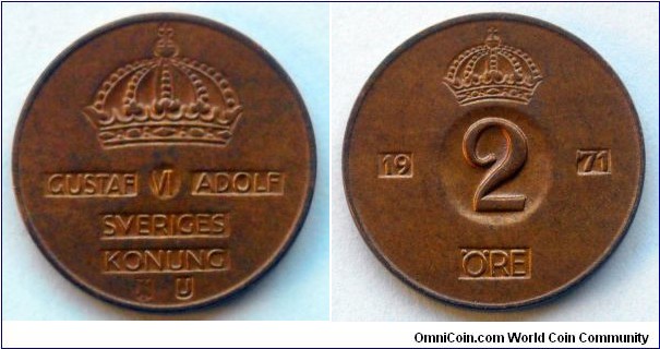 Sweden 2 ore.
1971 (II)