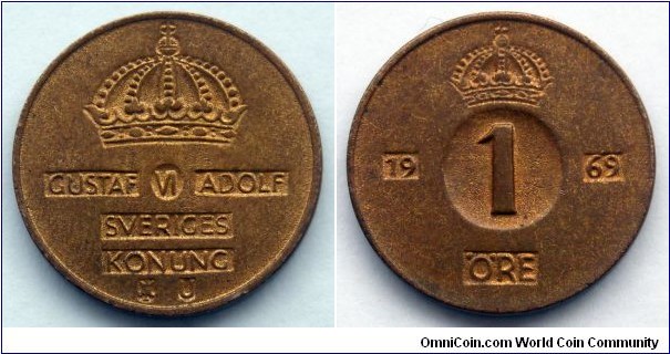 Sweden 1 ore.
1969 (IV)