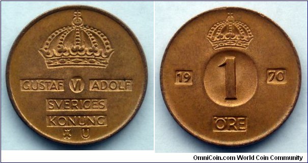 Sweden 1 ore.
1970 (IV)