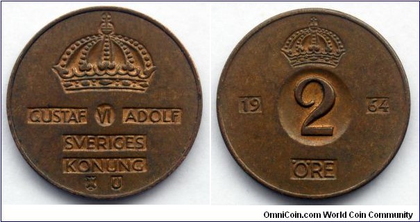Sweden 2 ore.
1964 (II)