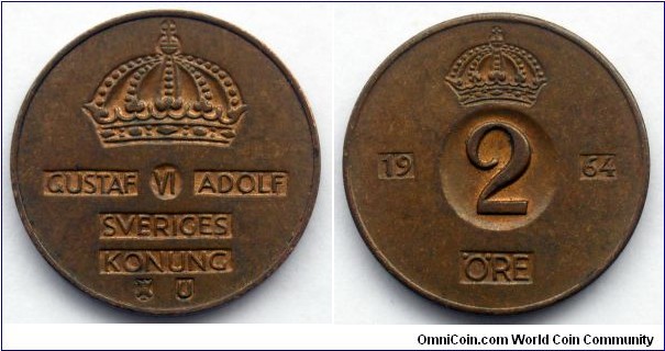 Sweden 2 ore.
1964 (II)