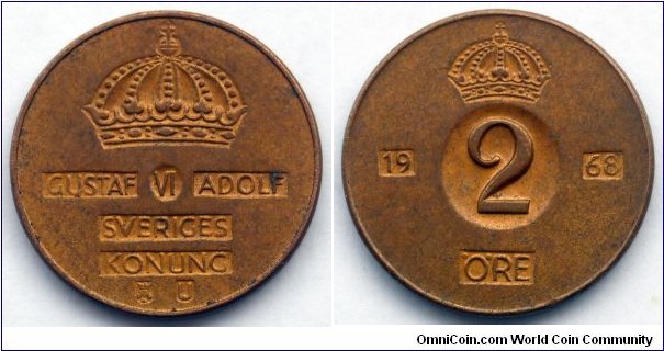 Sweden 2 ore.
1968 (II)