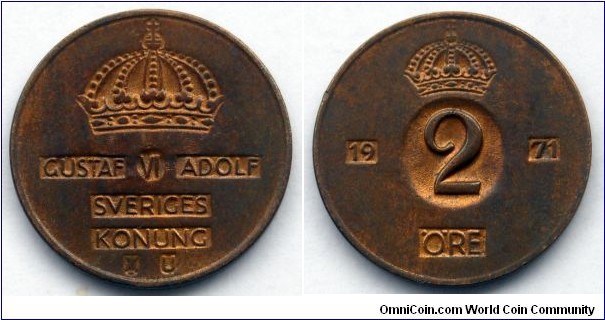 Sweden 2 ore.
1971 (III)