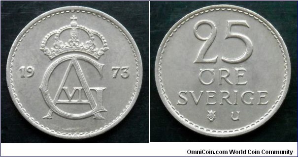 Sweden 25 ore.
1973