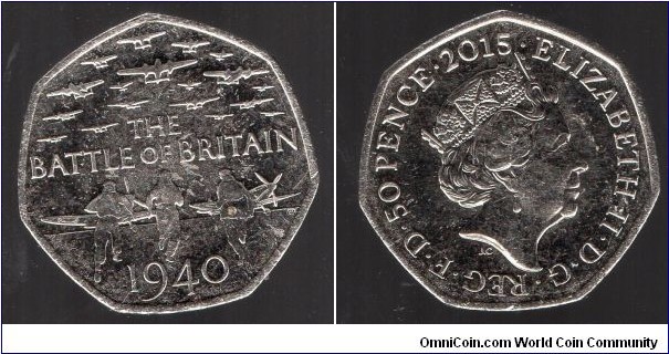 50p Battle of Britain