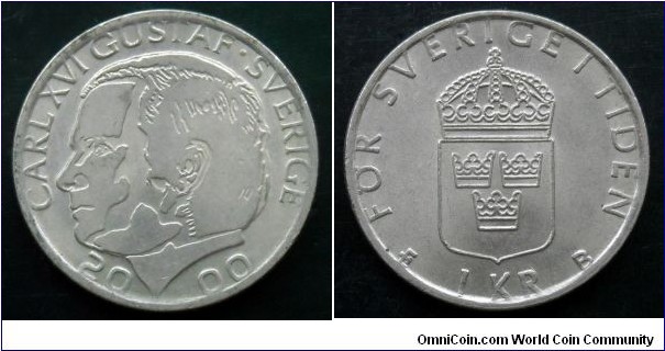 Sweden 1 krona.
2000 (II)