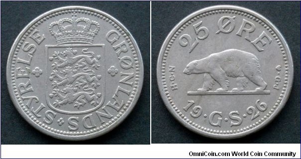 Greenland 25 ore.
1926