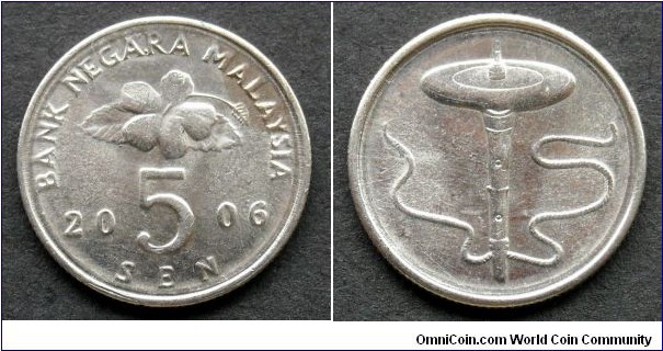 Malaysia 5 sen.
2006