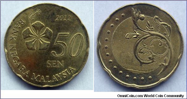 Malaysia 50 sen
2012 (II)