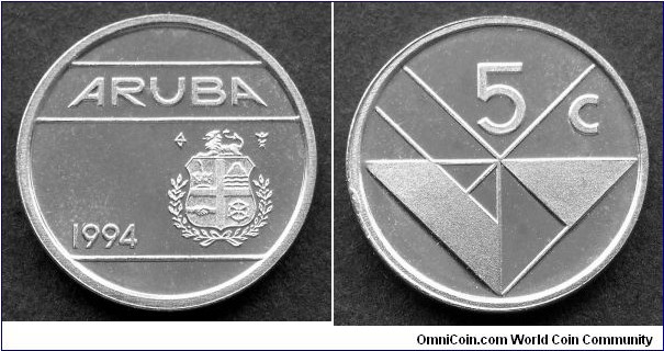 Aruba 5 cents.
1994