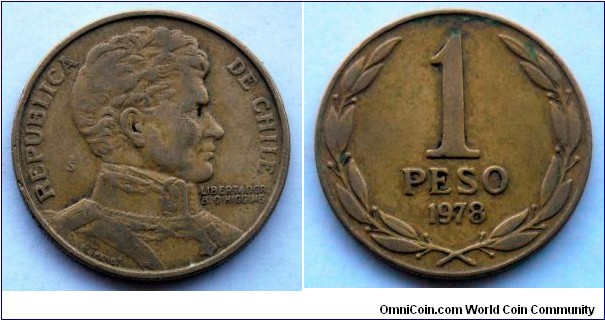 Chile 1 peso.
1978