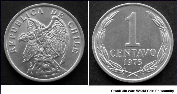 Chile 1 centavo.
1975 (III)