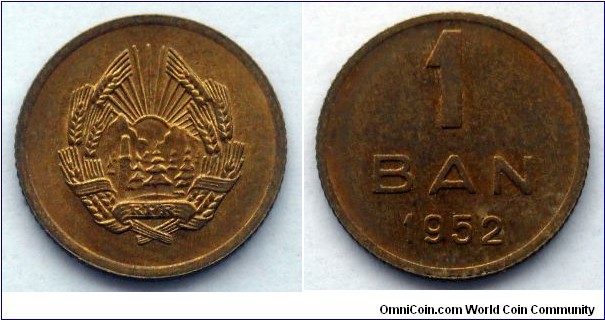 Romania 1 ban.
1952