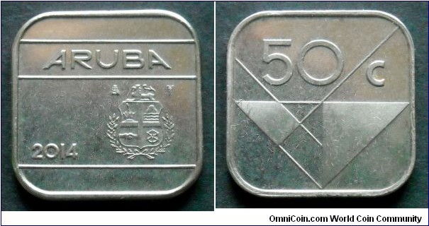 Aruba 50 cents.
2014
