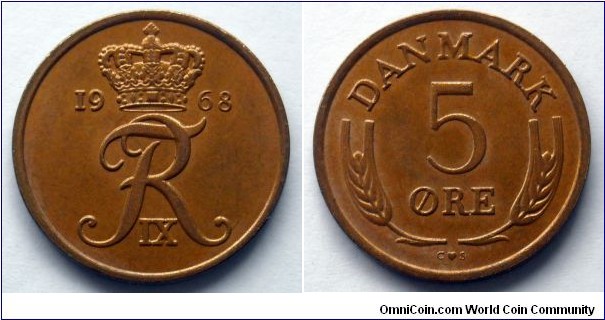 Denmark 5 ore.
1968