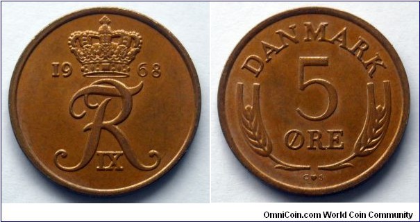 Denmark 5 ore.
1968