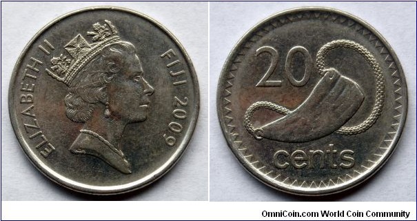 Fiji 20 cents.
2009 (II)