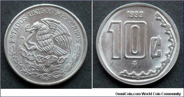 Mexico 10 centavos.
1999