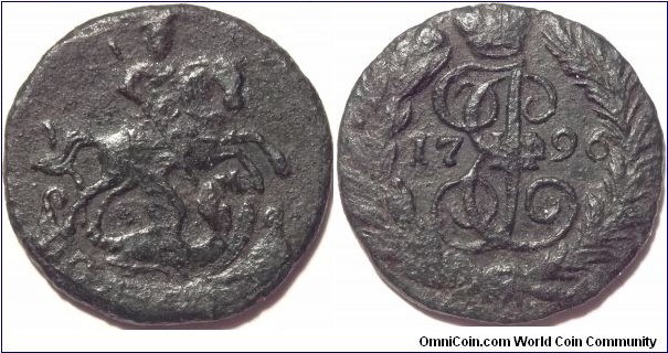 AE Polushka (1/4 kopeck) 1796 EM