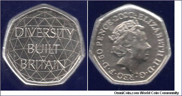 50p Diversity Built Britain