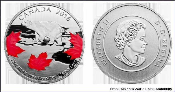 $25 True North, Polar Bear