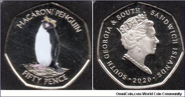 50p Macaroni Penguin