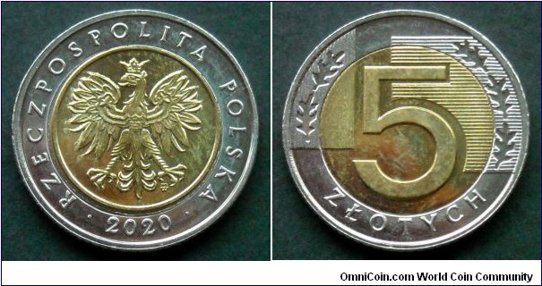 Poland 5 złotych.
2020