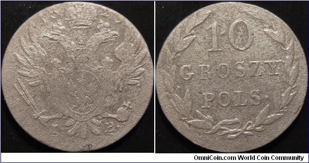 AR 10 Groszy 1825 IB