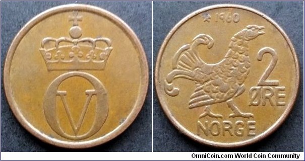 Norway 2 ore.
1960