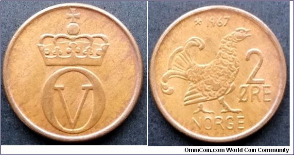 Norway 2 ore.
1967