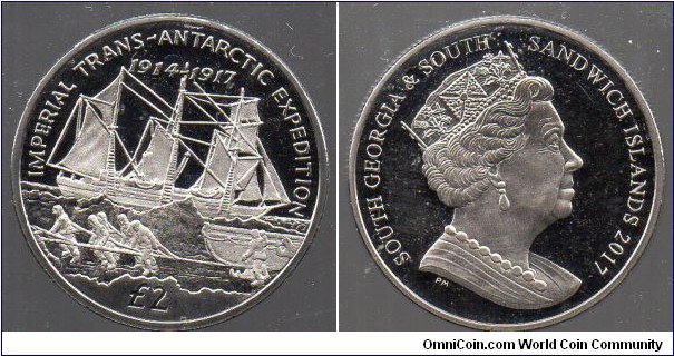 £2 Centenary of the Imperial Trans-Antarctic Expedition: The Endurance