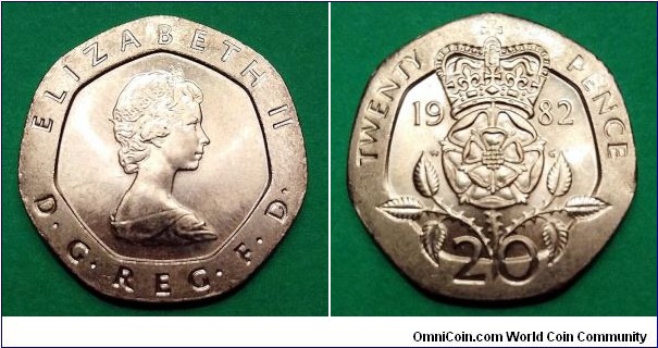 20 pence. 1982 (II)