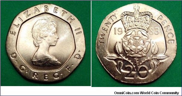 20 pence. 1983