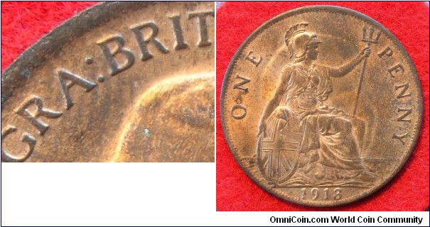 UK penny. Freeman 175. UNC. [09221] 
